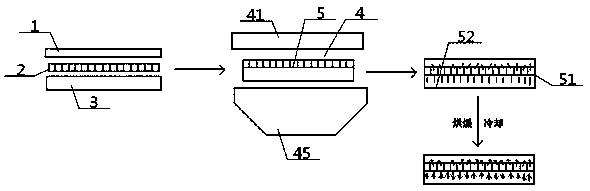 Preparation method of air-jetting solidification-type high-adsorbability non-woven fabric and high-adsorbability non-woven fabric