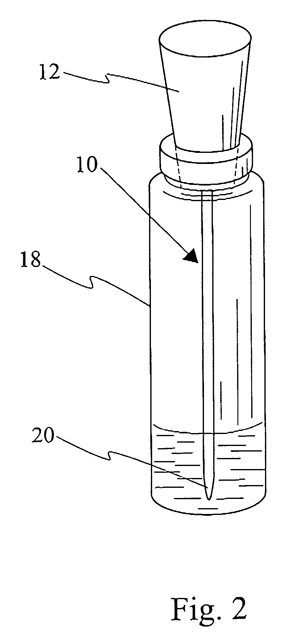 Non-destructive method and test kit for the detection of infestation of live trees by invasive wood boring insect species