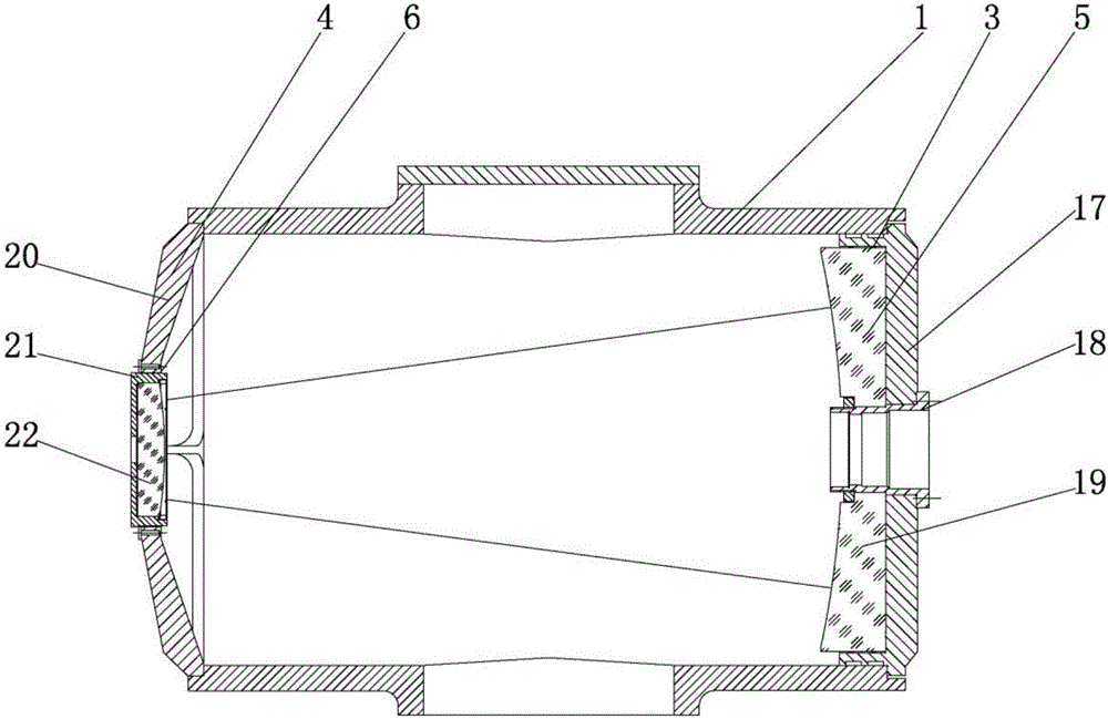 Horizon type theodolite collimation error adjustment method