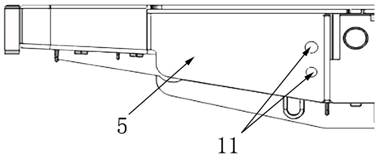 Optima design method of hydraulic support based on beam-free end distance high-strength protection side