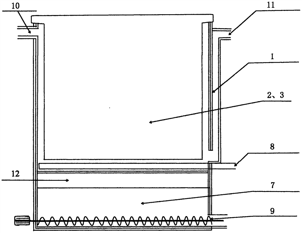 Ore pulp electrolysis continuous leaching device