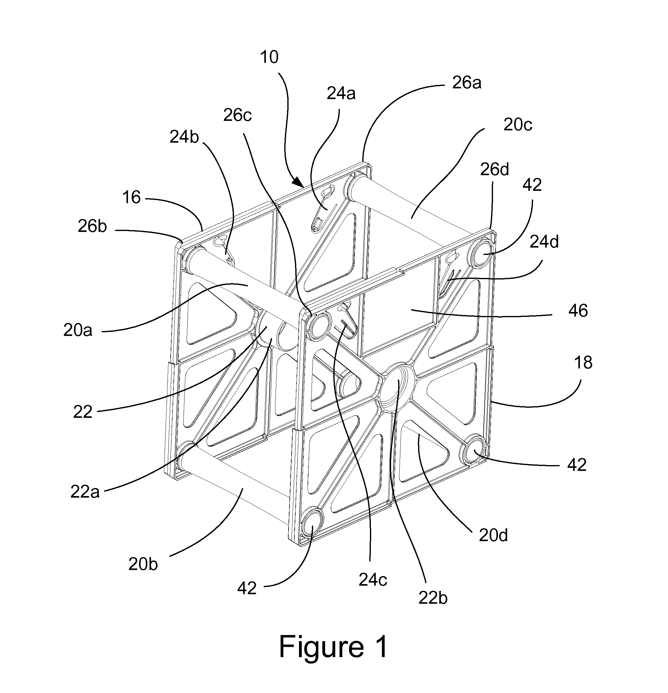 Device for dispensing a telecommunication cable from a reel