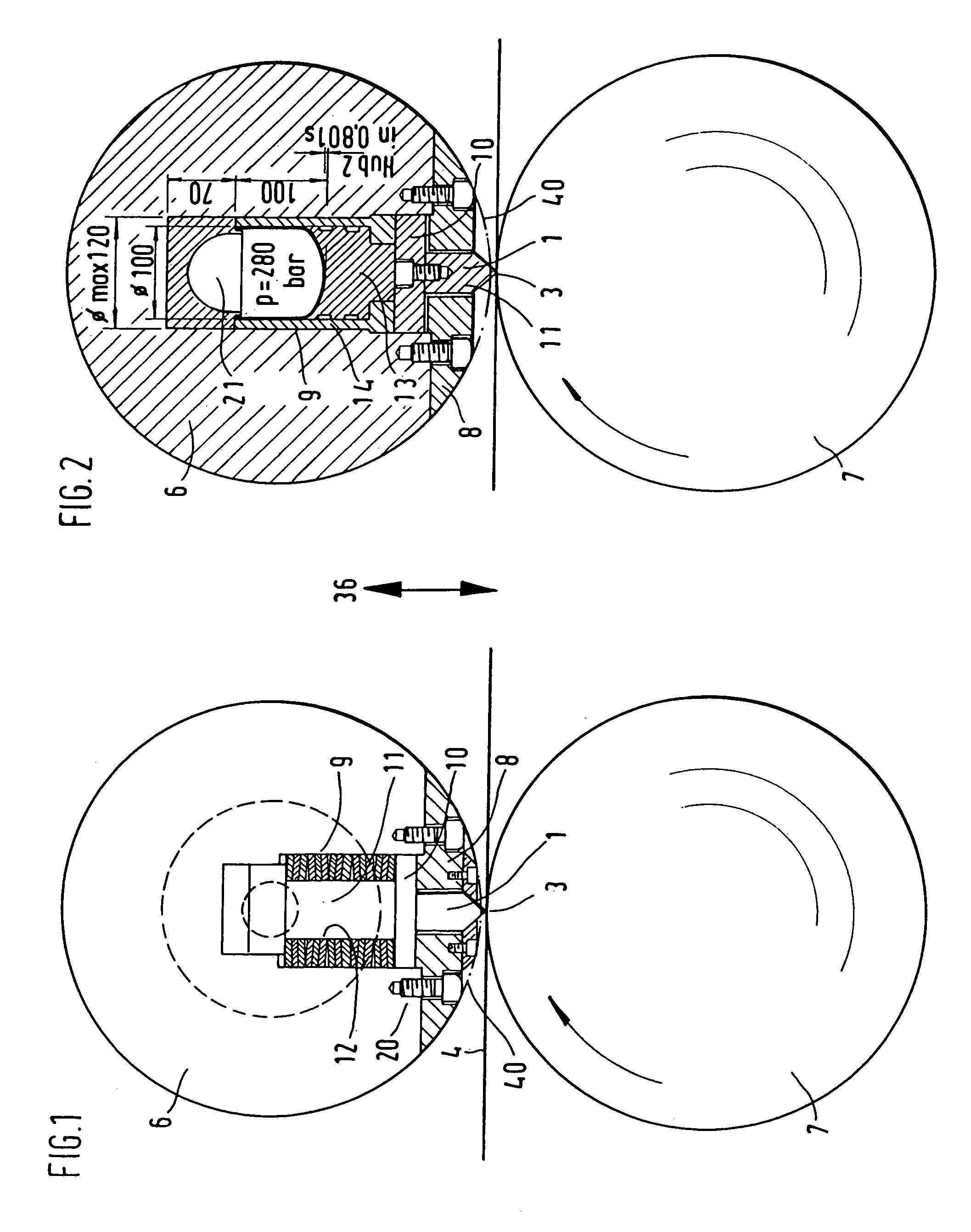 High-speed shear for transversely cutting rolled strip