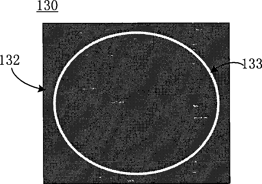 Method for improving non-mask photo-etching definition