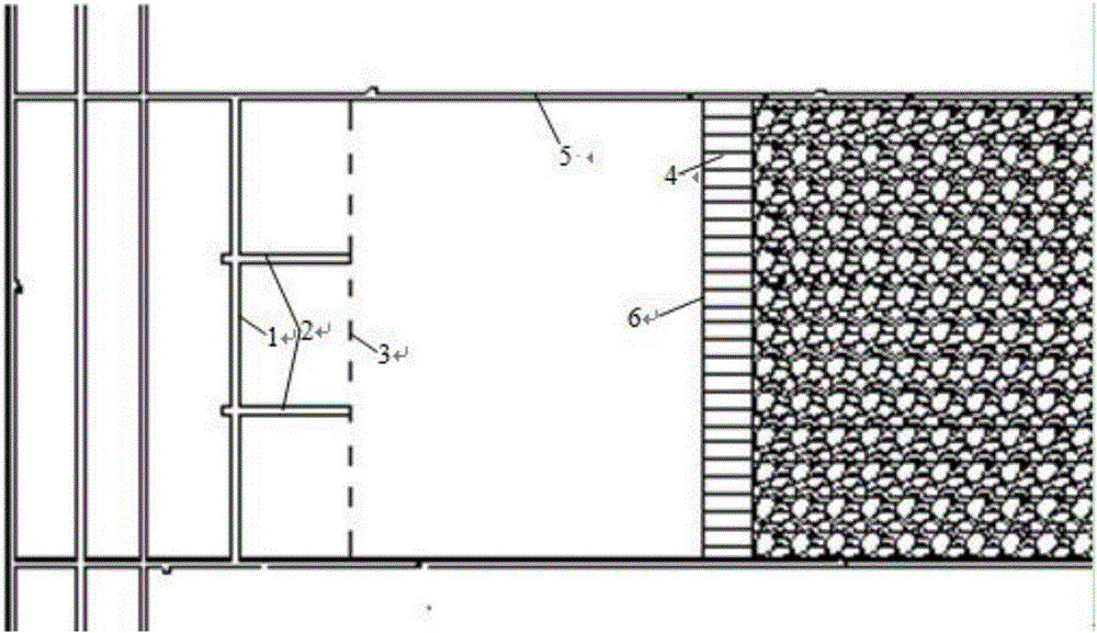 Method for quickly retracing comprehensive mechanized coal mining face in long-distance service roadway multi-channel manner