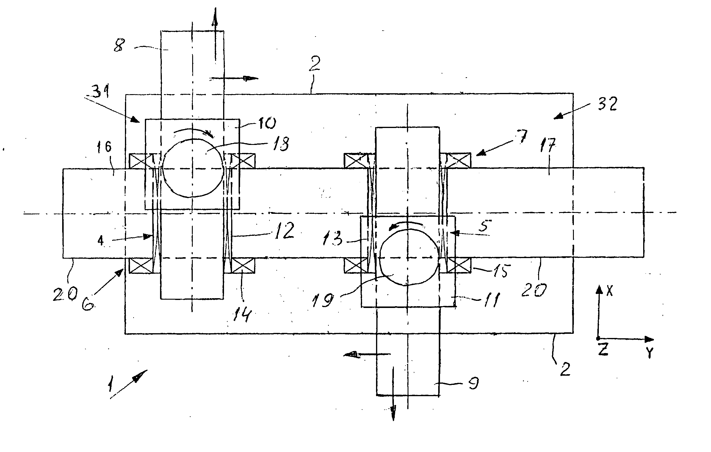 Stage positioning unit for photo lithography tool and for the like