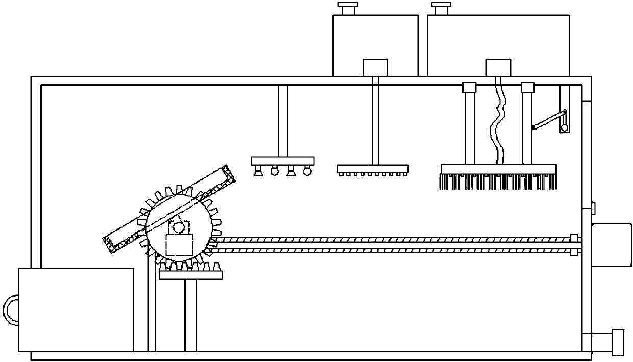 Medical instrument sterilization, cleaning and drying integral equipment