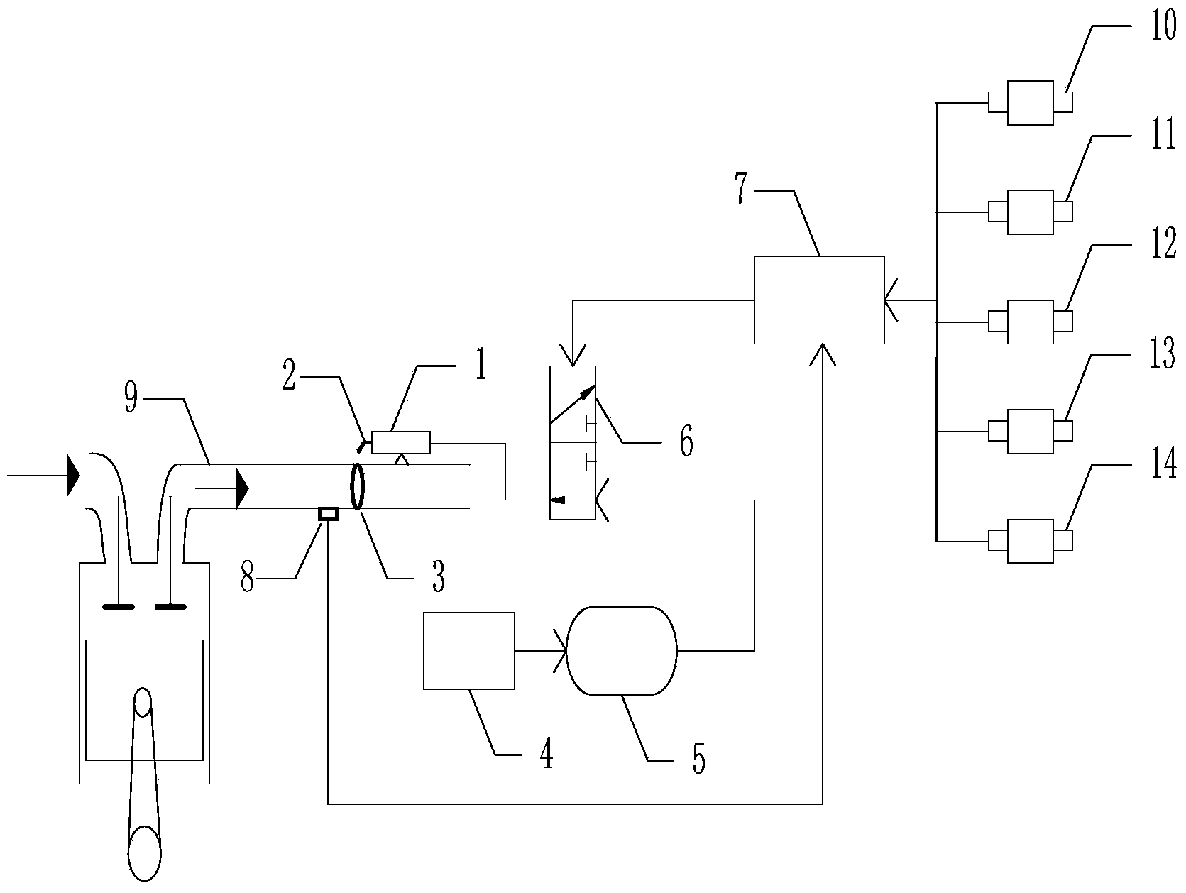 Engine exhaust brake control system and control method