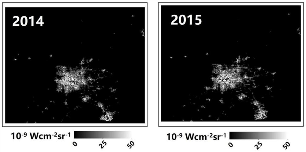 A method for extracting pure light at night