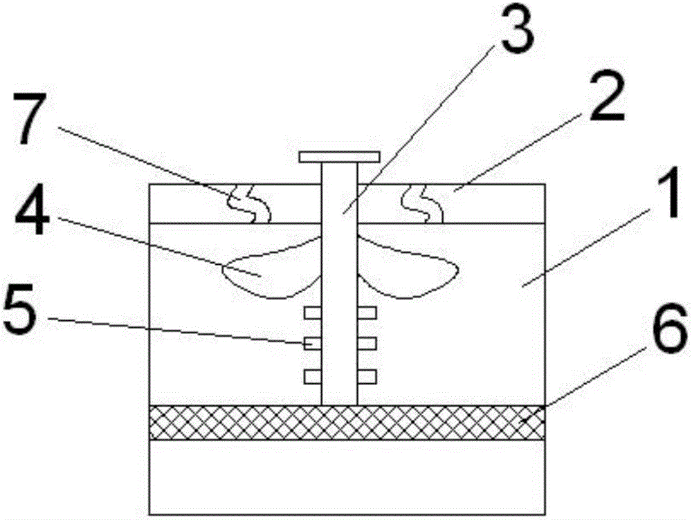 Central shaft device of sewer floor drain system