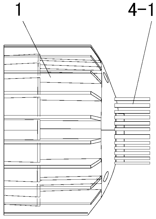 A kind of led headlight for car which can be forced air cooling when the car is in motion