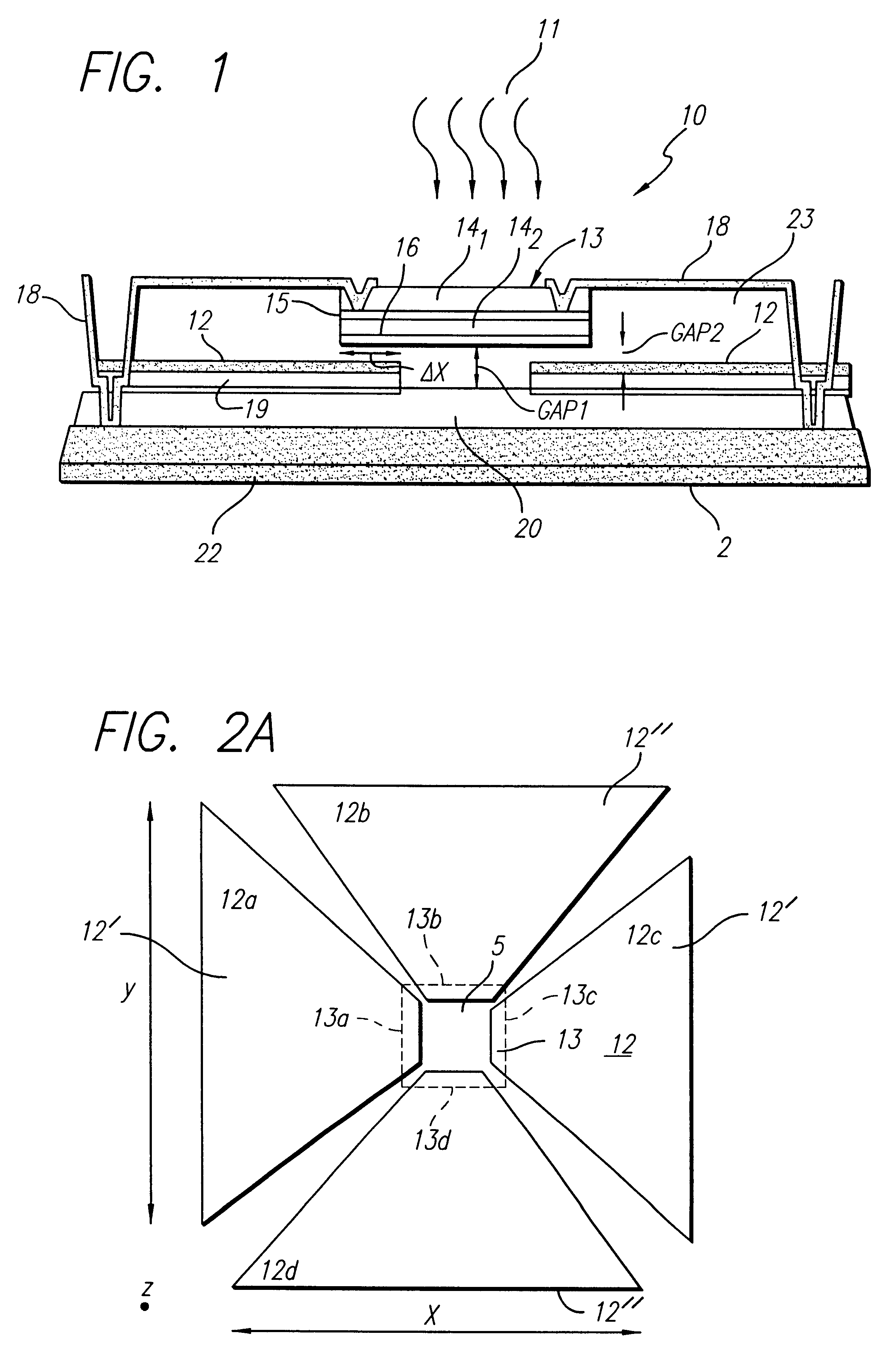 Architecture and method of coupling electromagnetic energy to thermal detectors