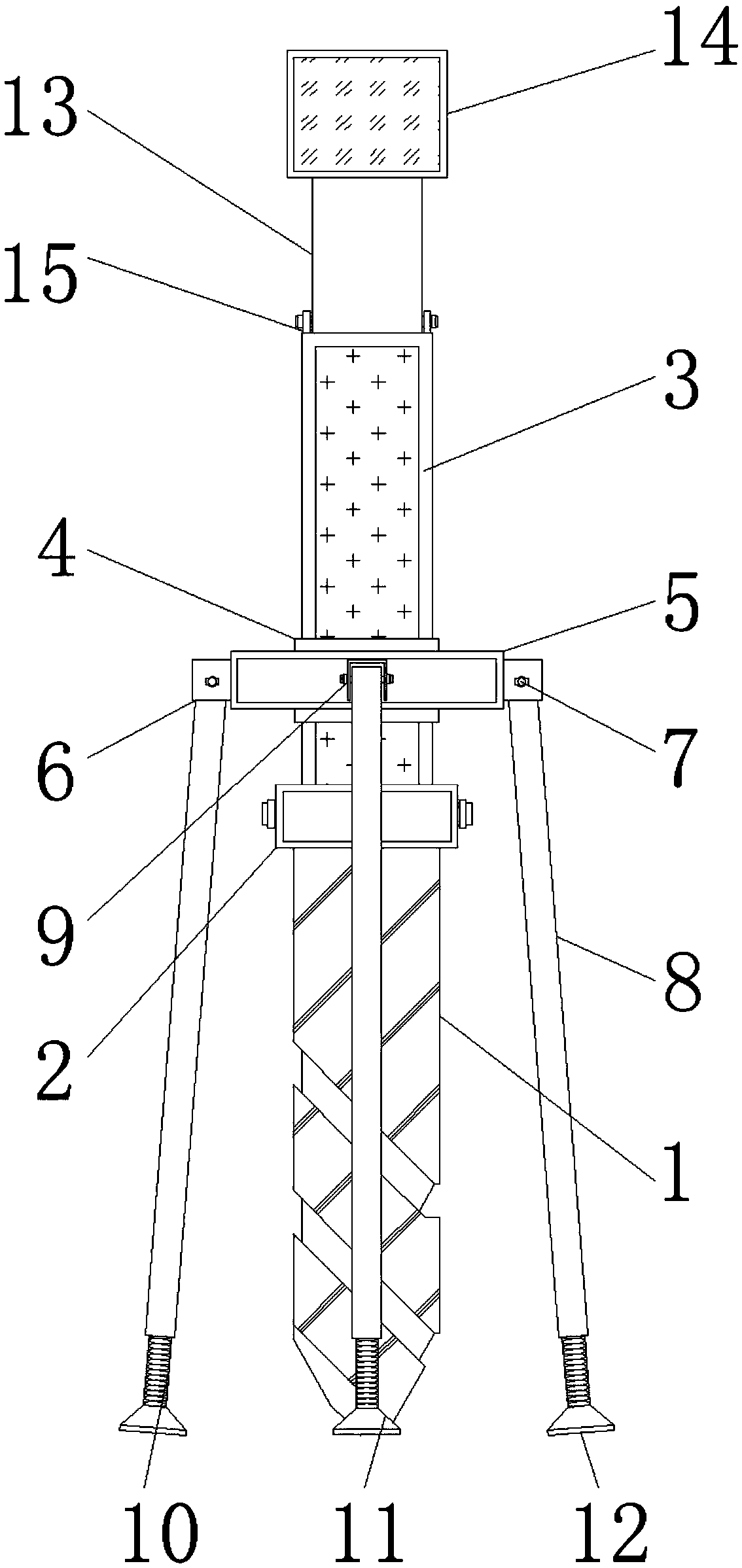 Threaded cutter used for oil exploitation and convenient to adjust