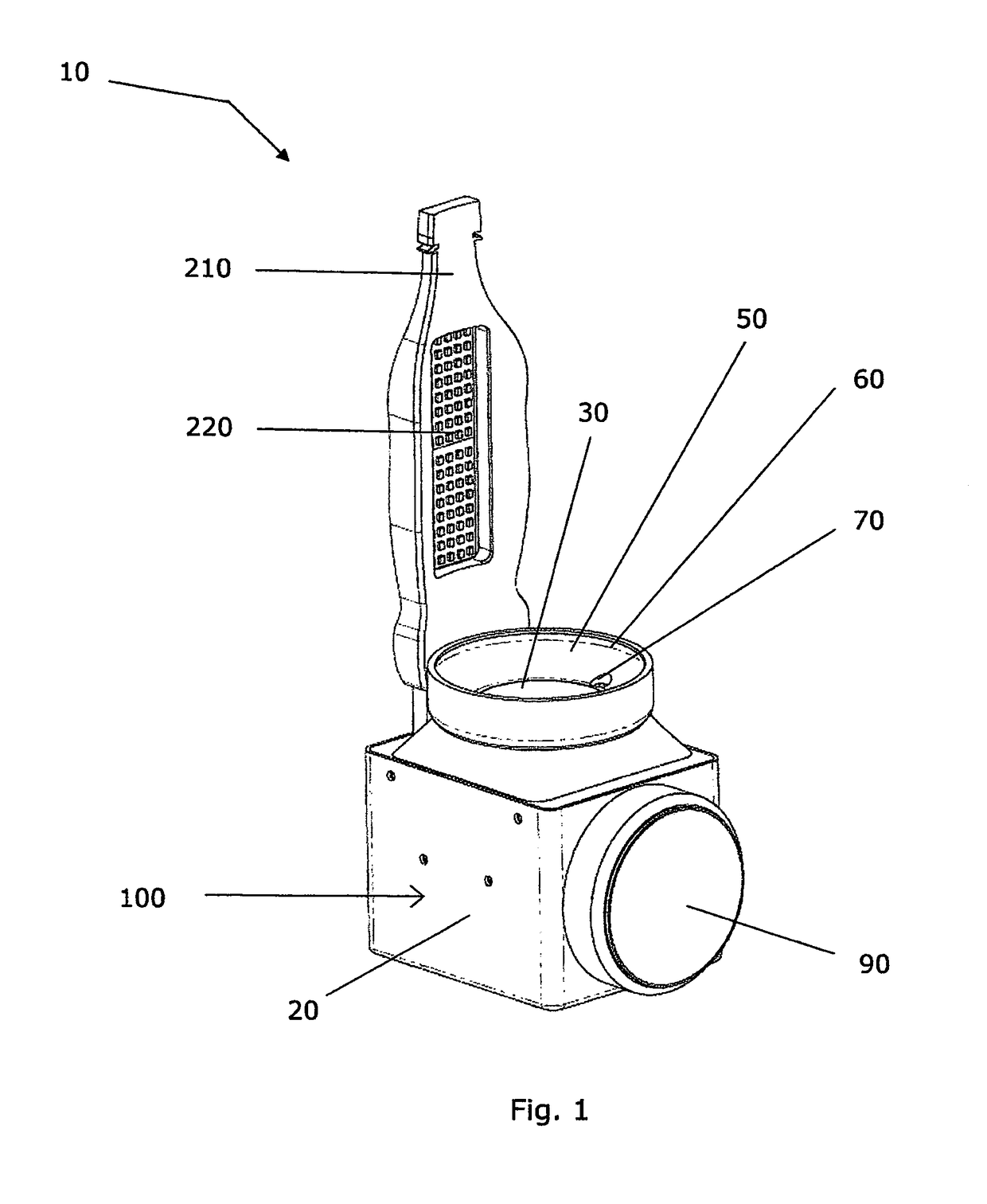 Supercooled beverage crystallization slush device with illumination