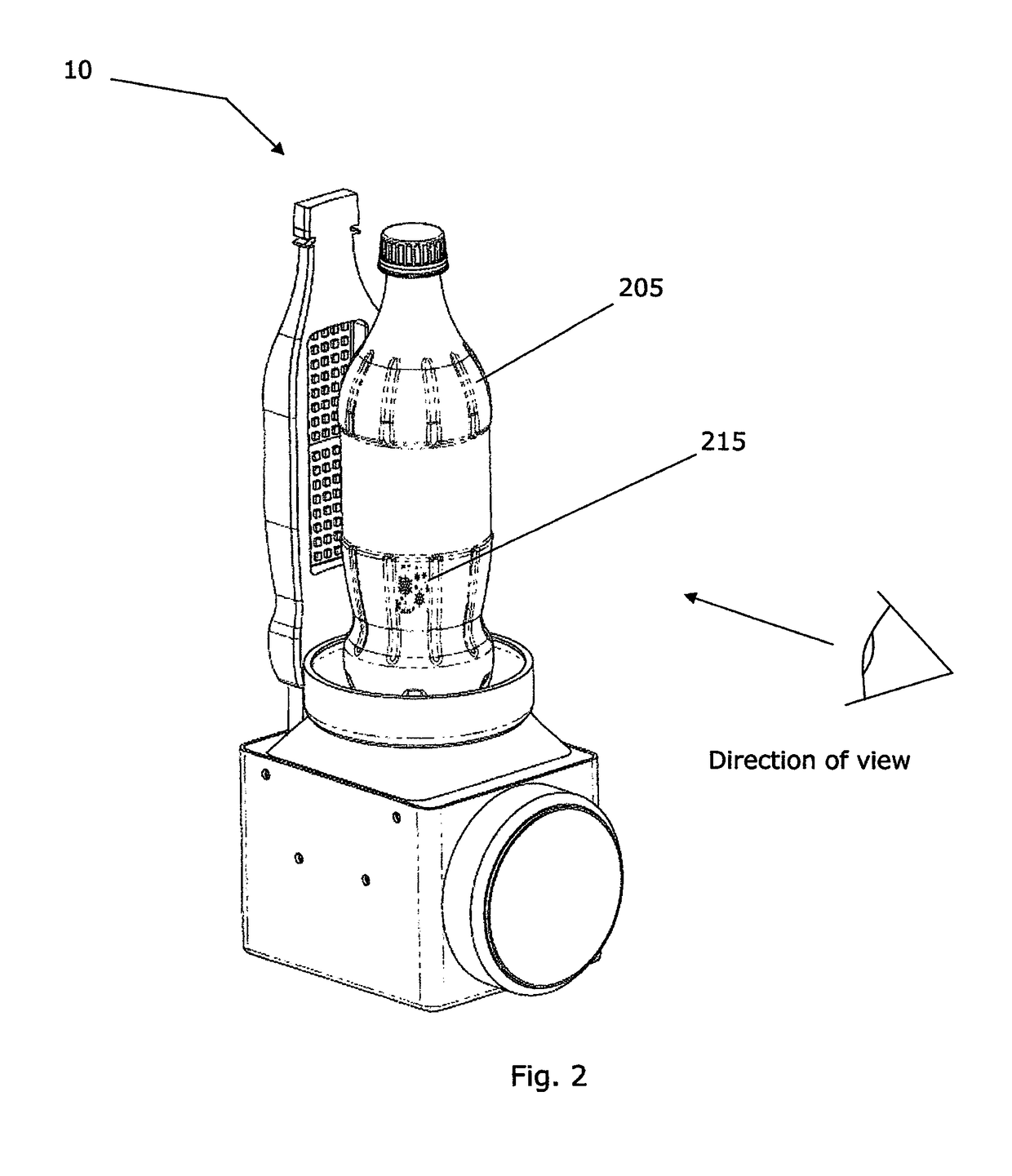 Supercooled beverage crystallization slush device with illumination