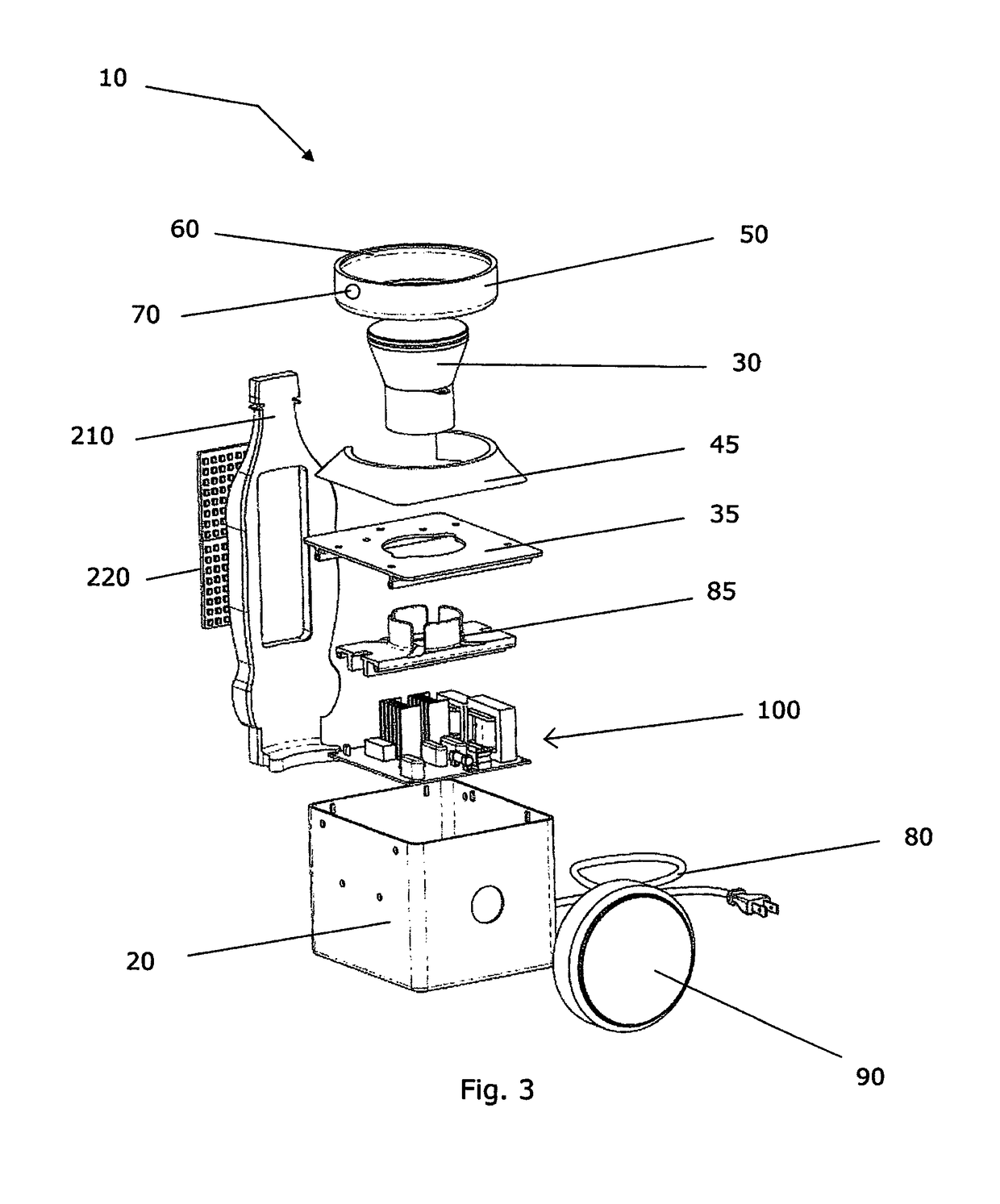 Supercooled beverage crystallization slush device with illumination