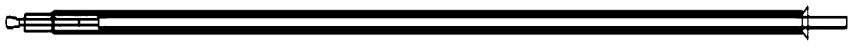 Protective sampling swab for large animals