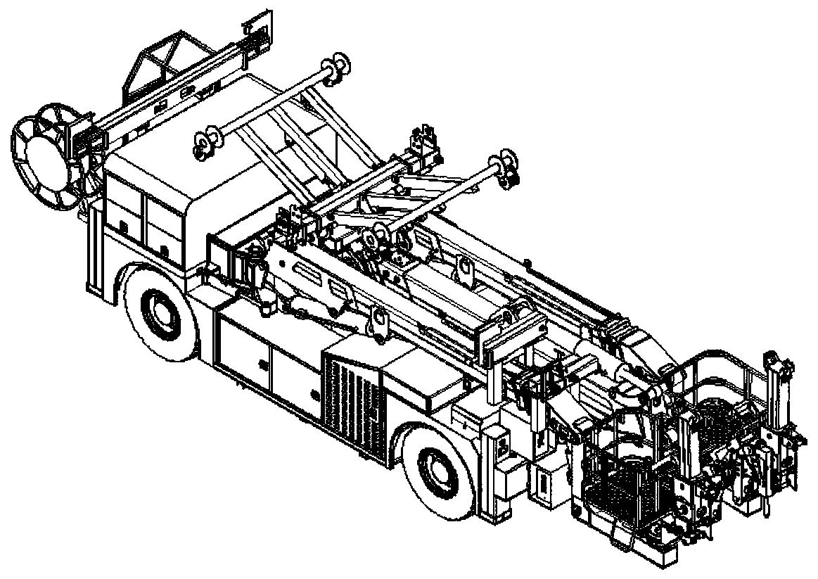 Multi-functional arching mounting trolley