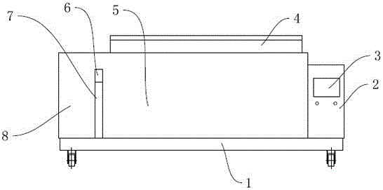 Air tightness test device