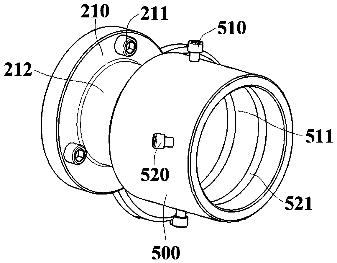 Supporting roller inner hole machining device and machining method thereof