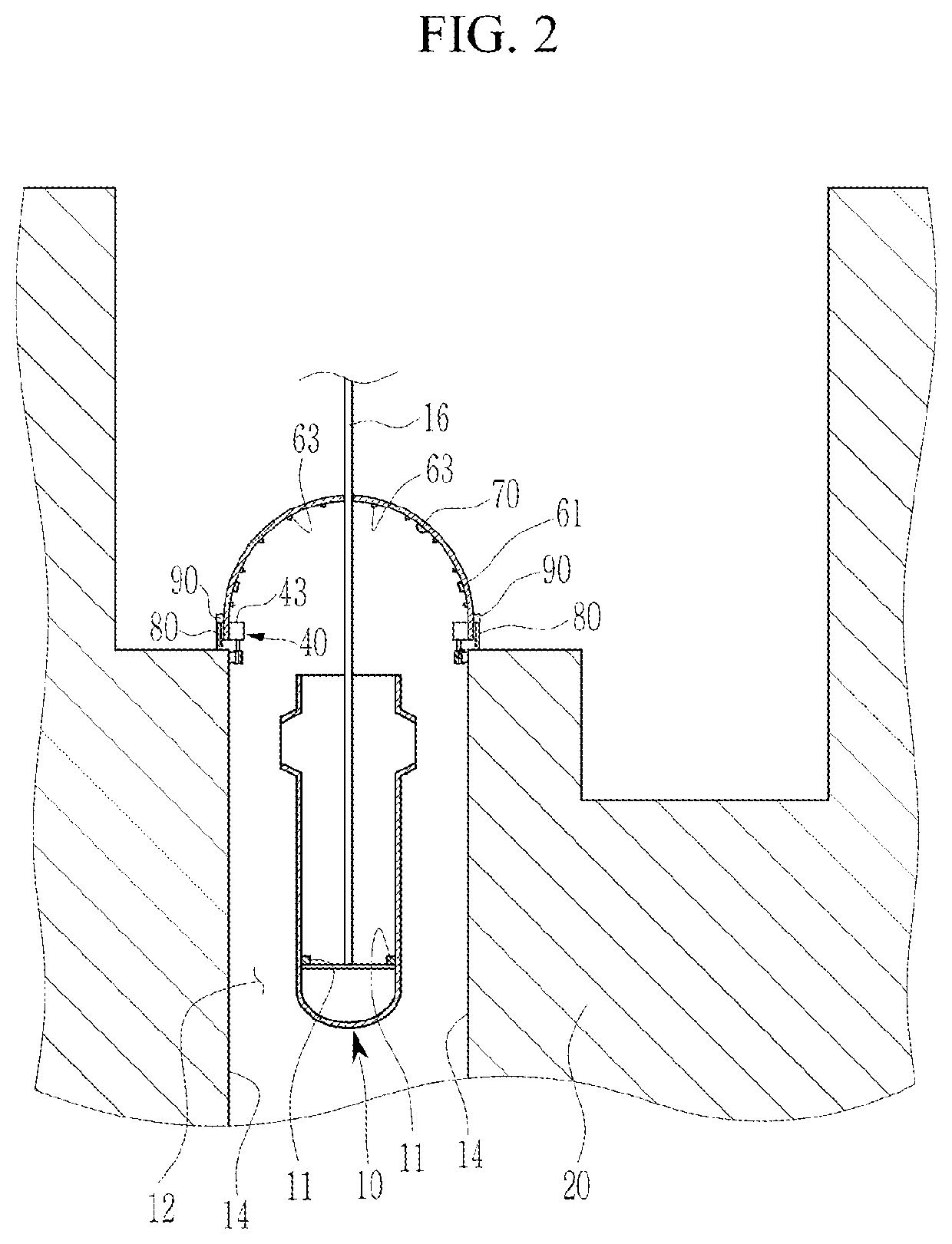 Safety cover structure of nuclear facility