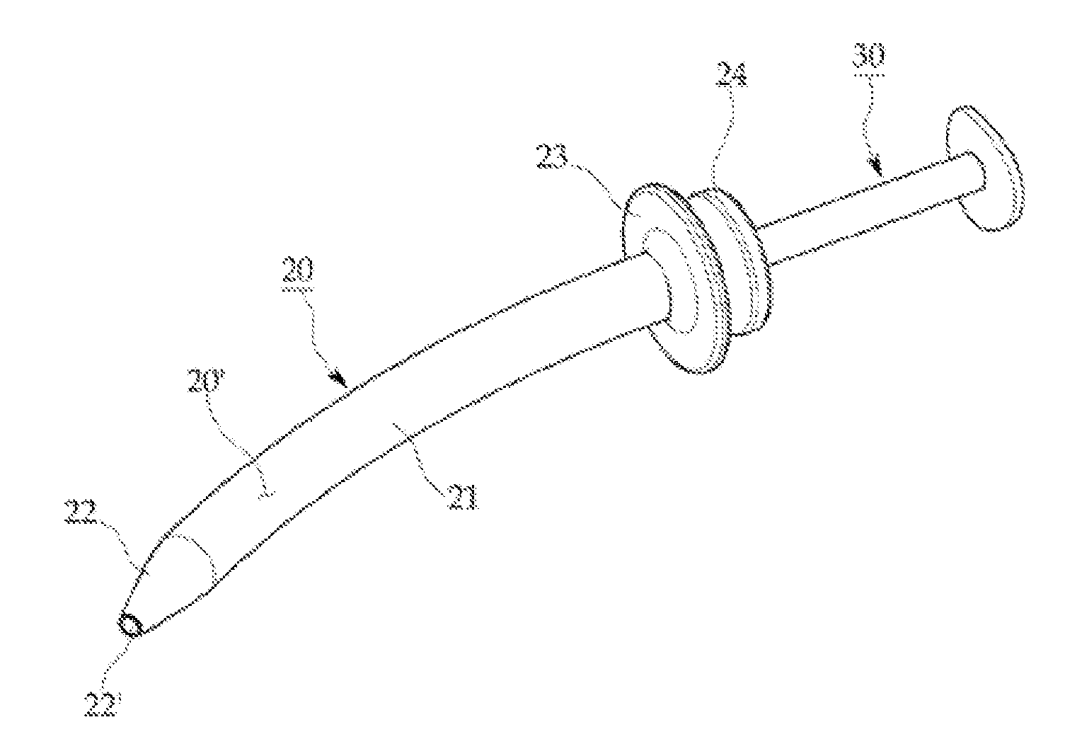 Injector for dental implants