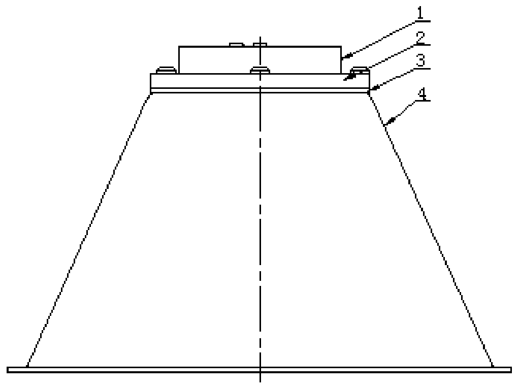 Beidou buoy antenna capable of improving low elevation gain