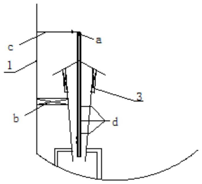 Refined oil decolorizing tower