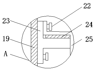 Medical waste liquid treatment device and use method