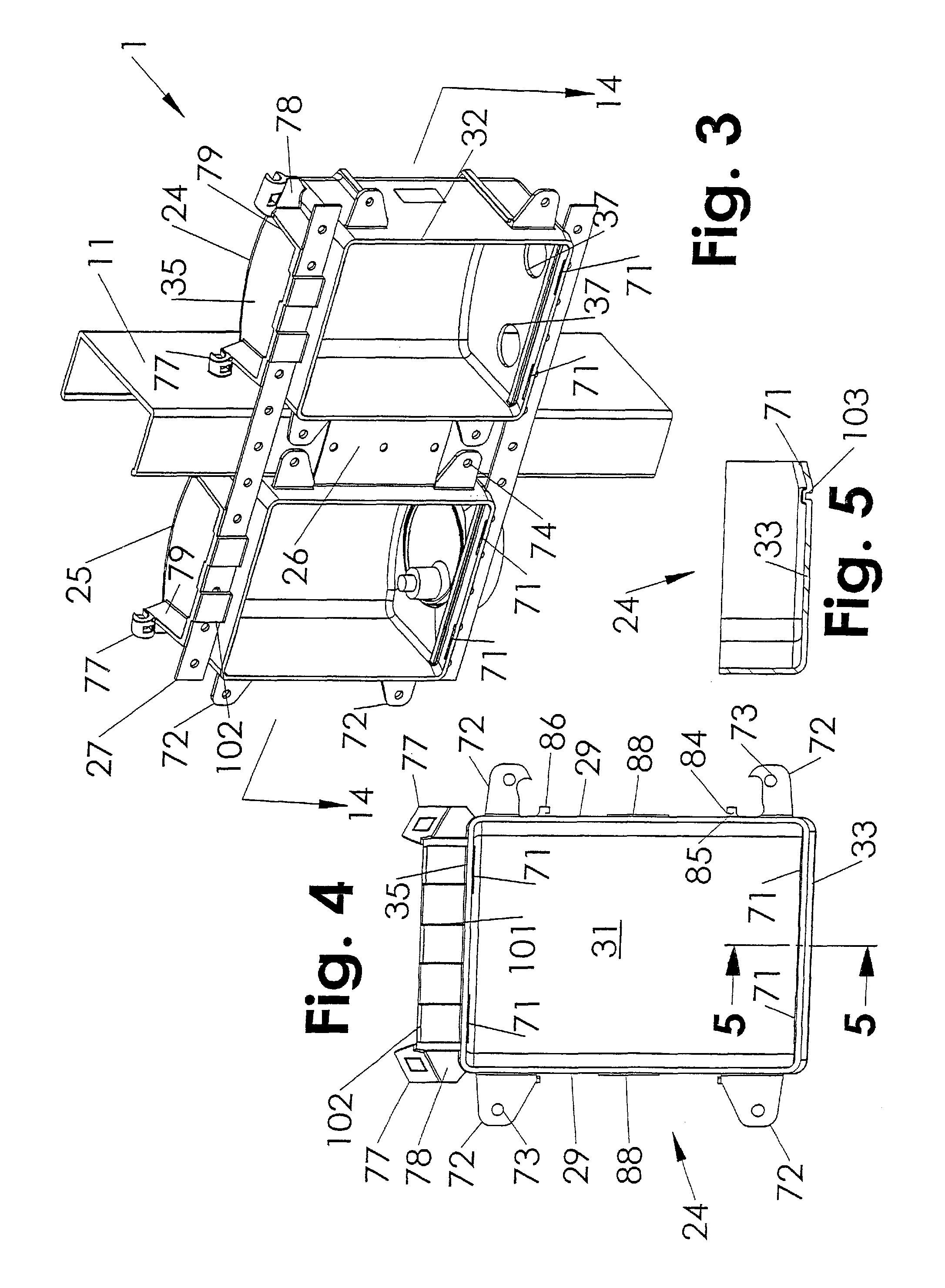 Breakaway closure member with offset nipple