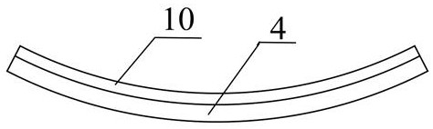 Open-type TBM expanding excavation head falling prevention method