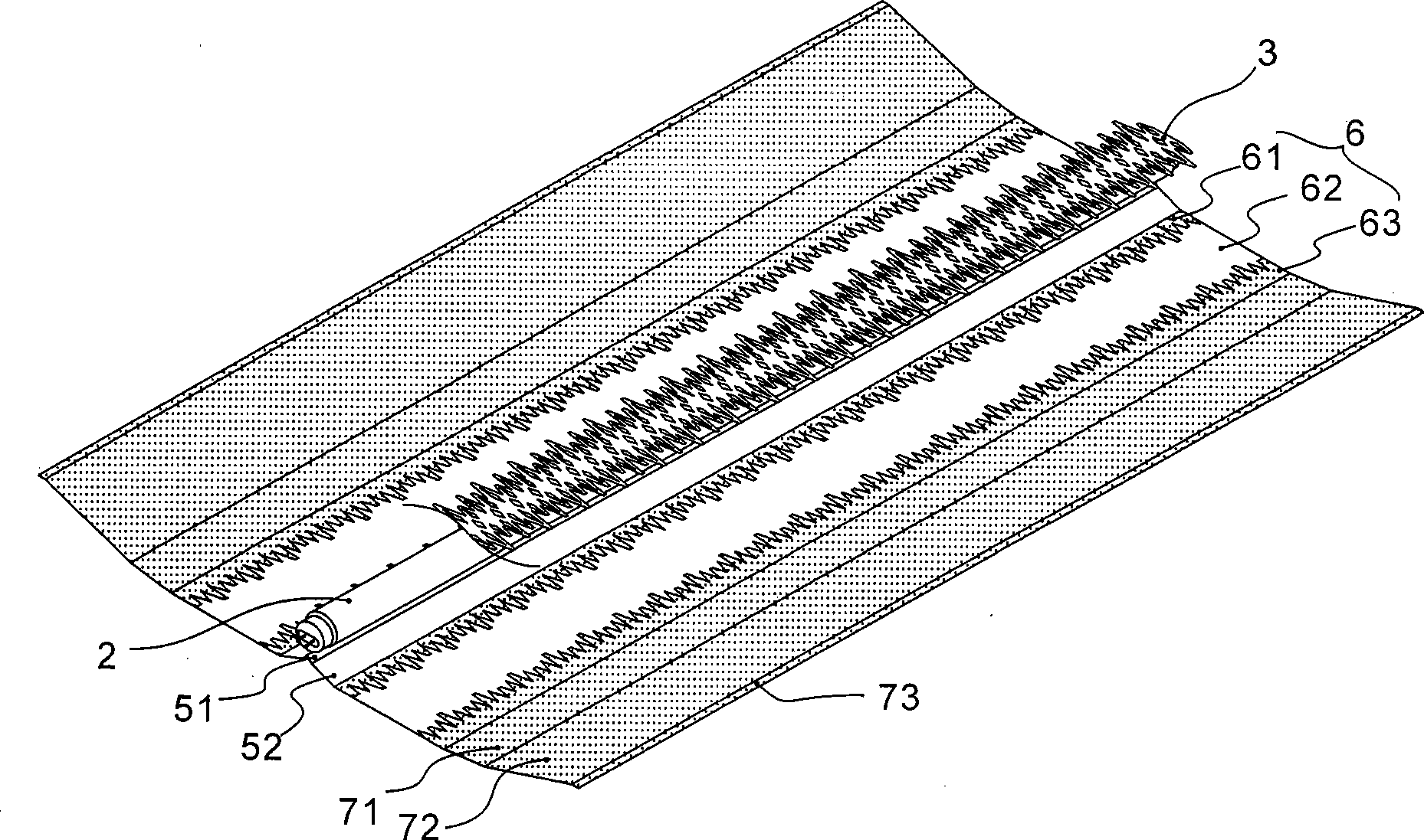 Broad width light evening backlight source module and backlight source applying the module