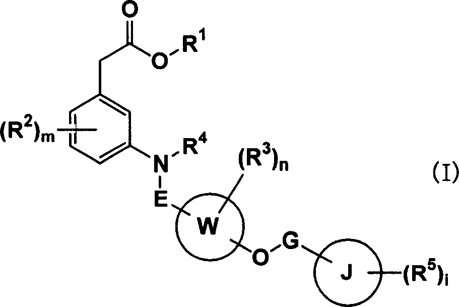 Carboxylic acid compounds and drugs containing the compounds as the active ingredient