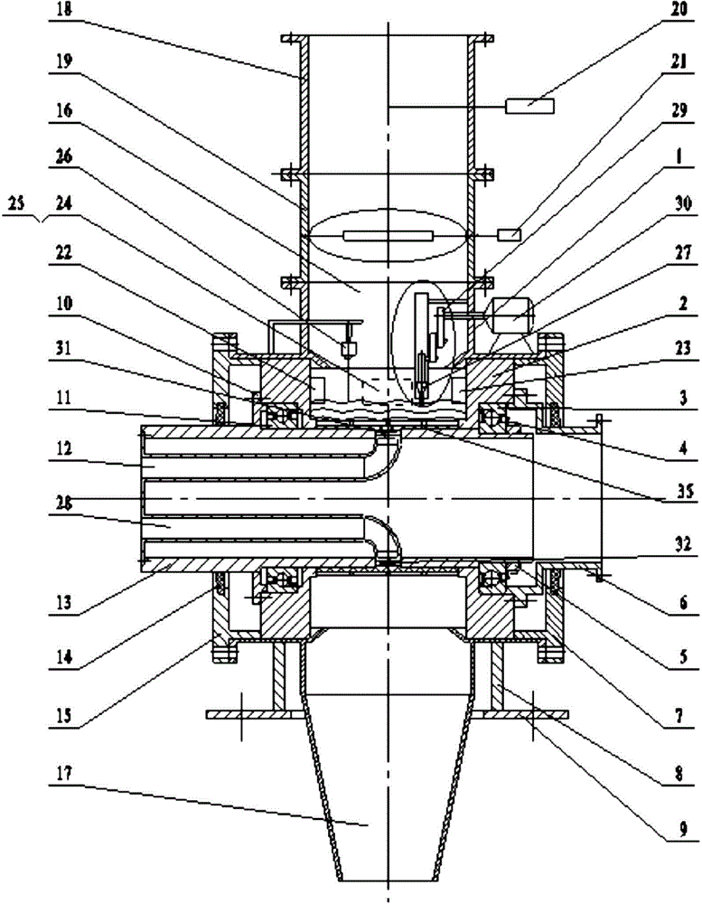 Negative pressure pneumatic conveying type rotary feeder