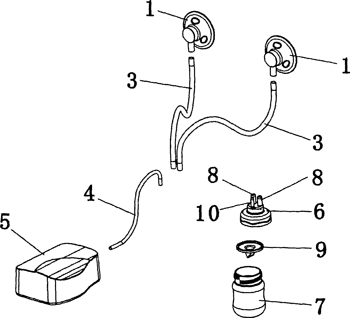 Simple breast pump