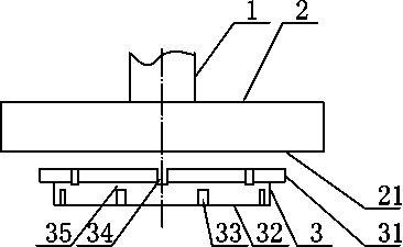 A water-lubricated thrust bearing assembly