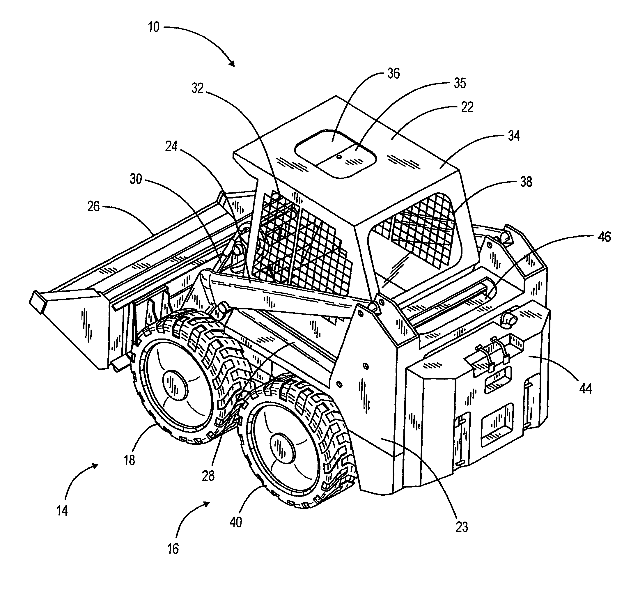 Extendable frame work vehicle