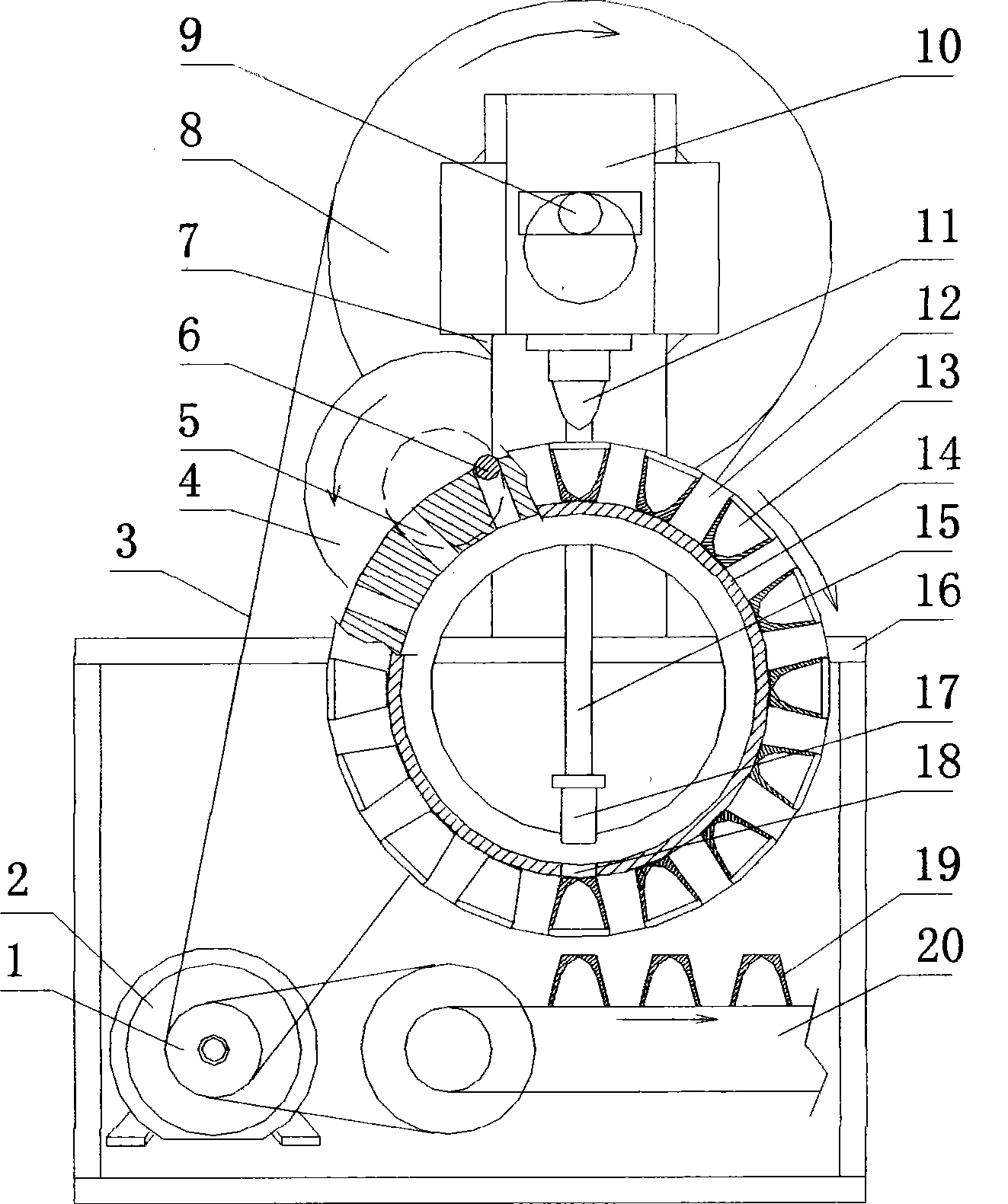 Automatic feeding unit of stamping press