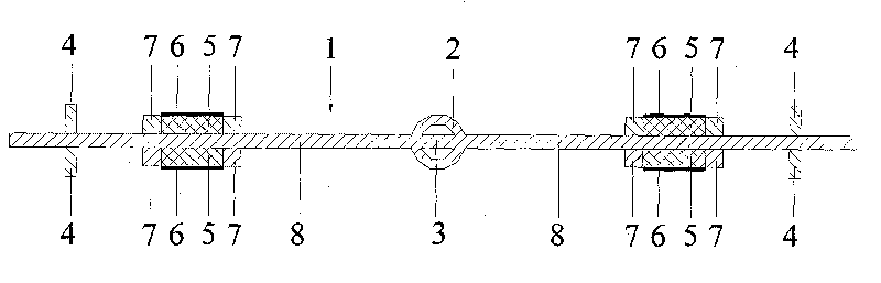 Composite type self-adhesion water stop band, manufacturing method and construction method