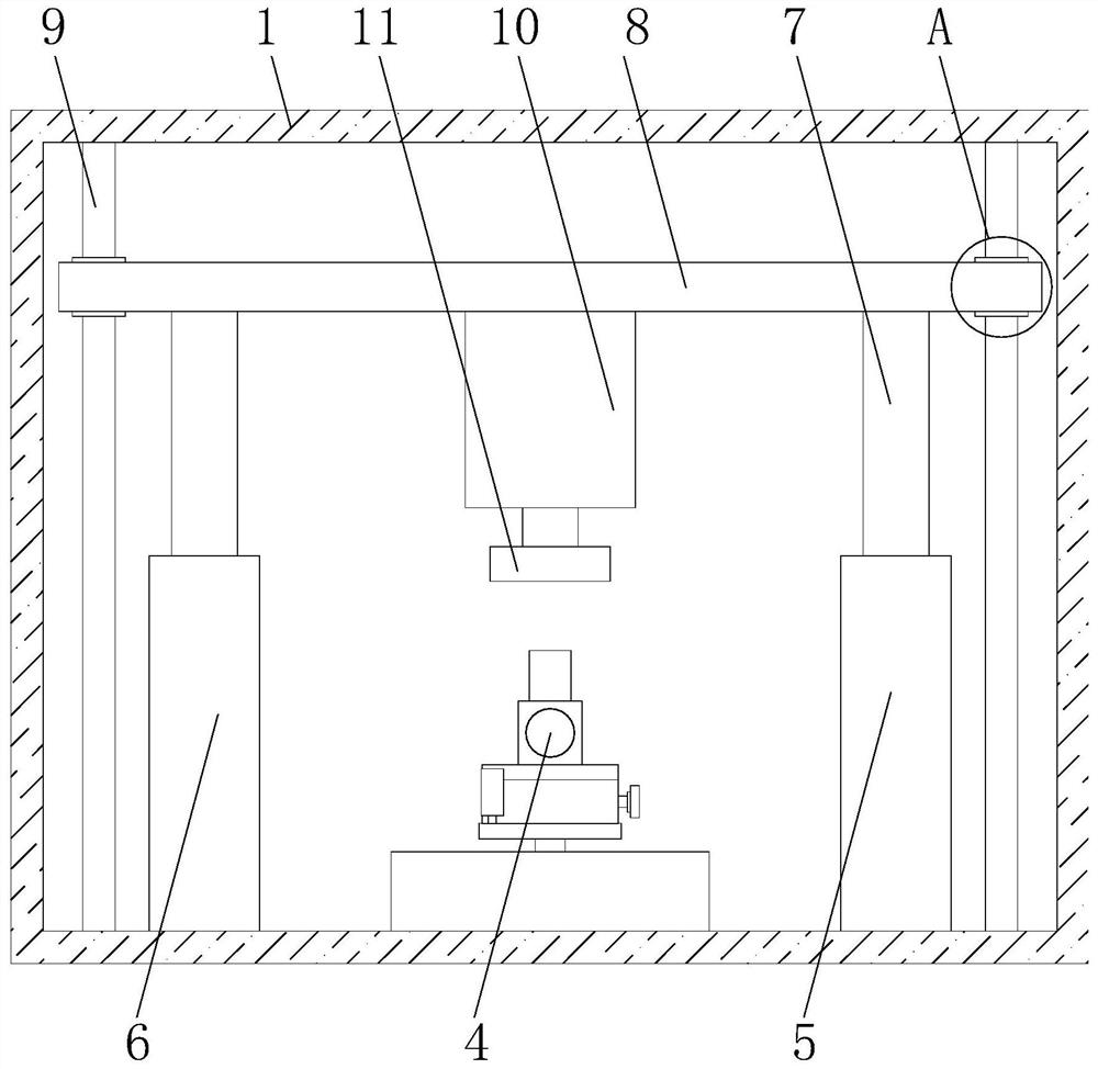 Automobile part machining device