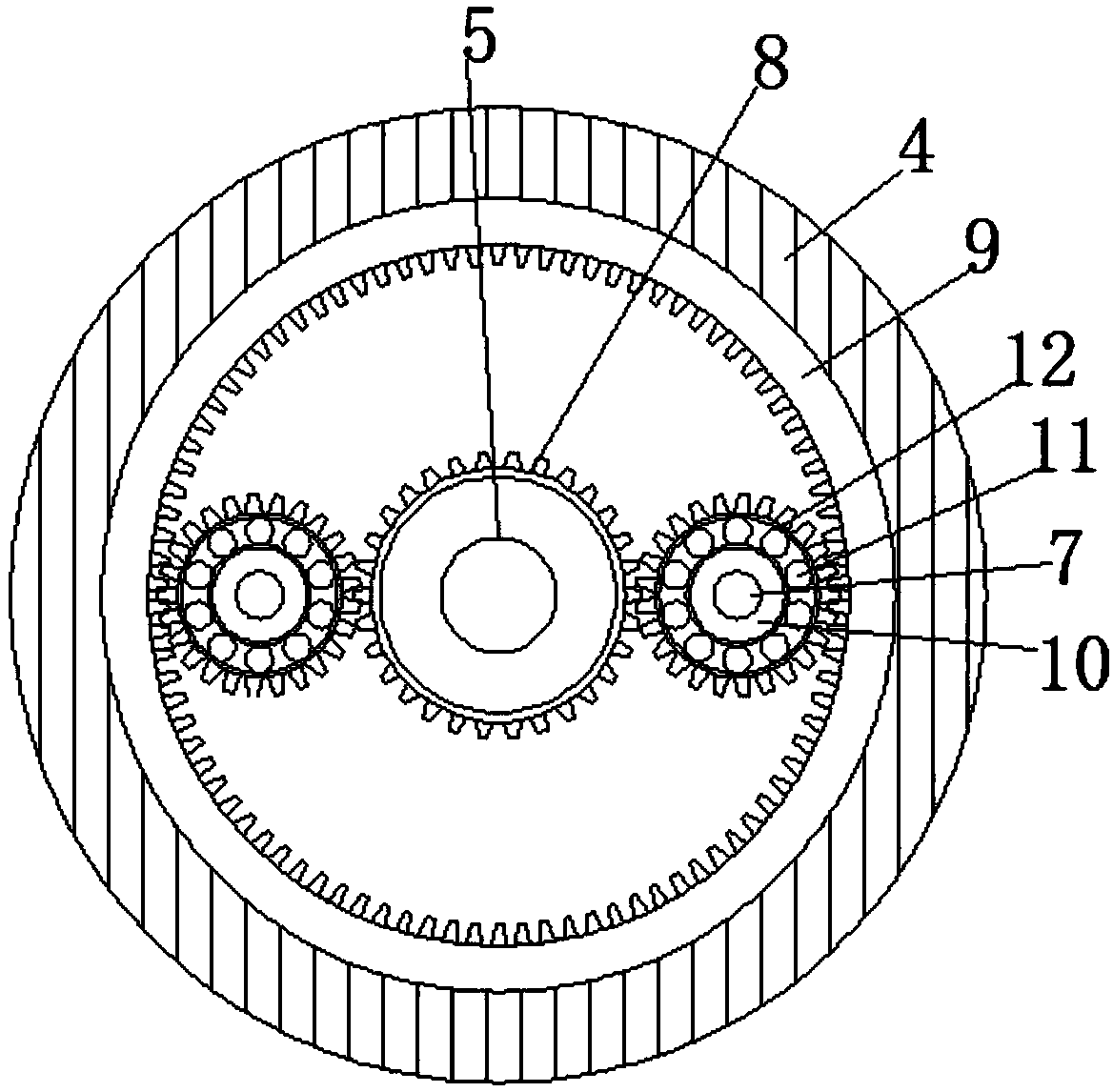 Novel physicochemical coagulation method sewage treatment device