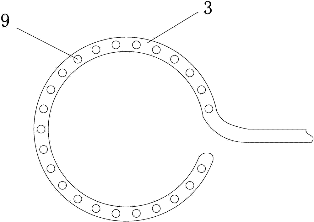 Washing device and washing method for fillers of biological desulfurization tower