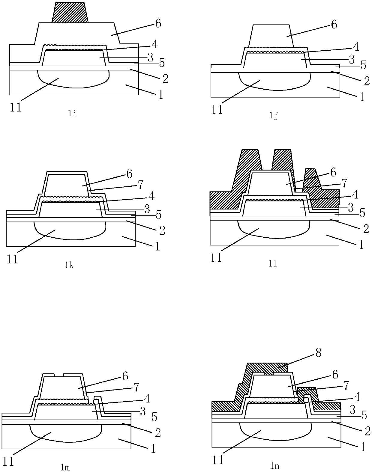 A method for manufacturing a compound semiconductor mim capacitor structure