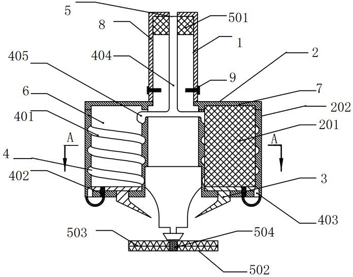 Magnetic surrounding type double-shaft-shoulder friction stir welding tool and mounting method thereof