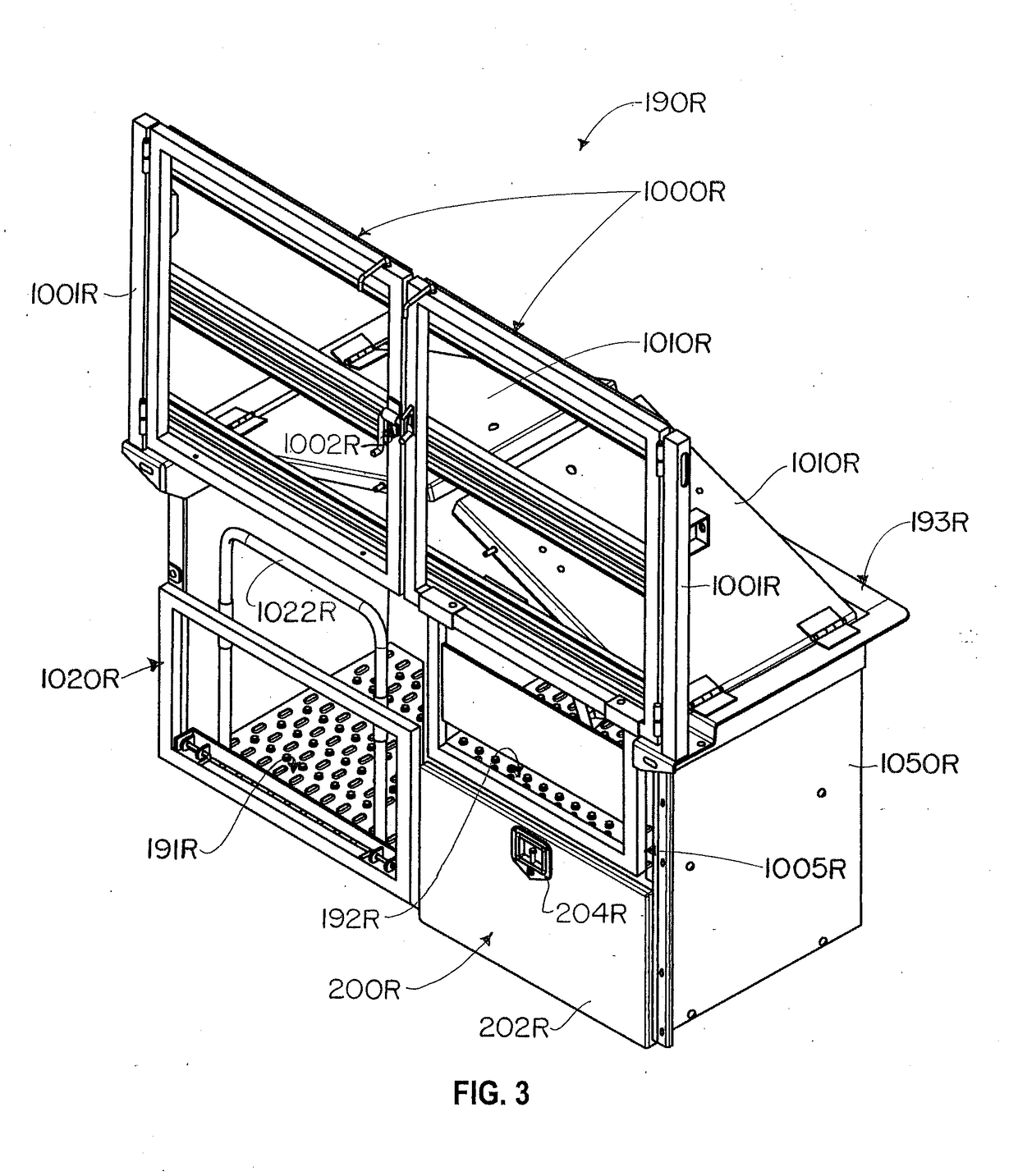 Truck safety modules for assisting workpersons to place and retrieve traffic delineators