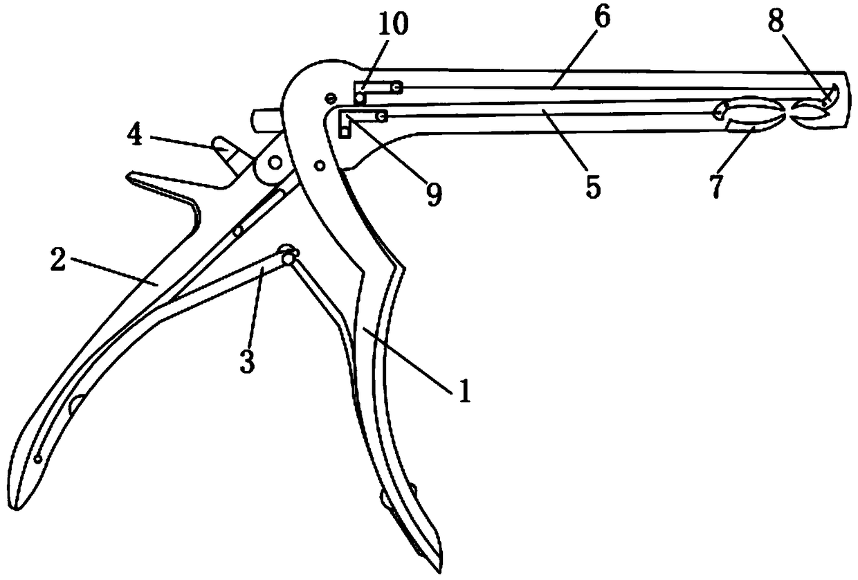 A lumbar intervertebral disc fibrous ring suturing device