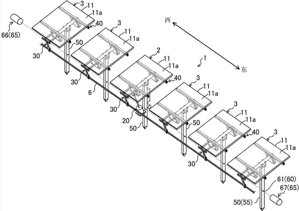 Photovoltaic panel unit, photovoltaic power generation system, and method for installing photovoltaic power generation system