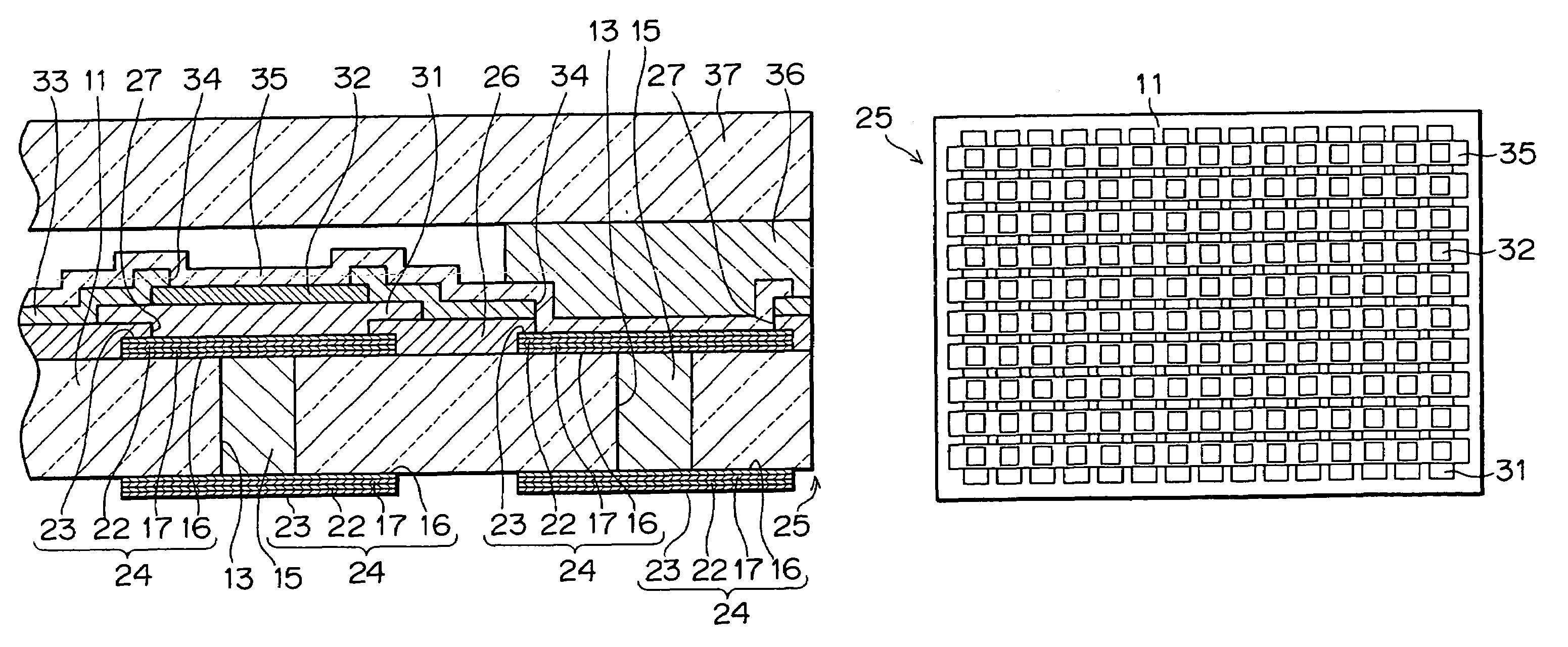 Printed wiring board and display apparatus