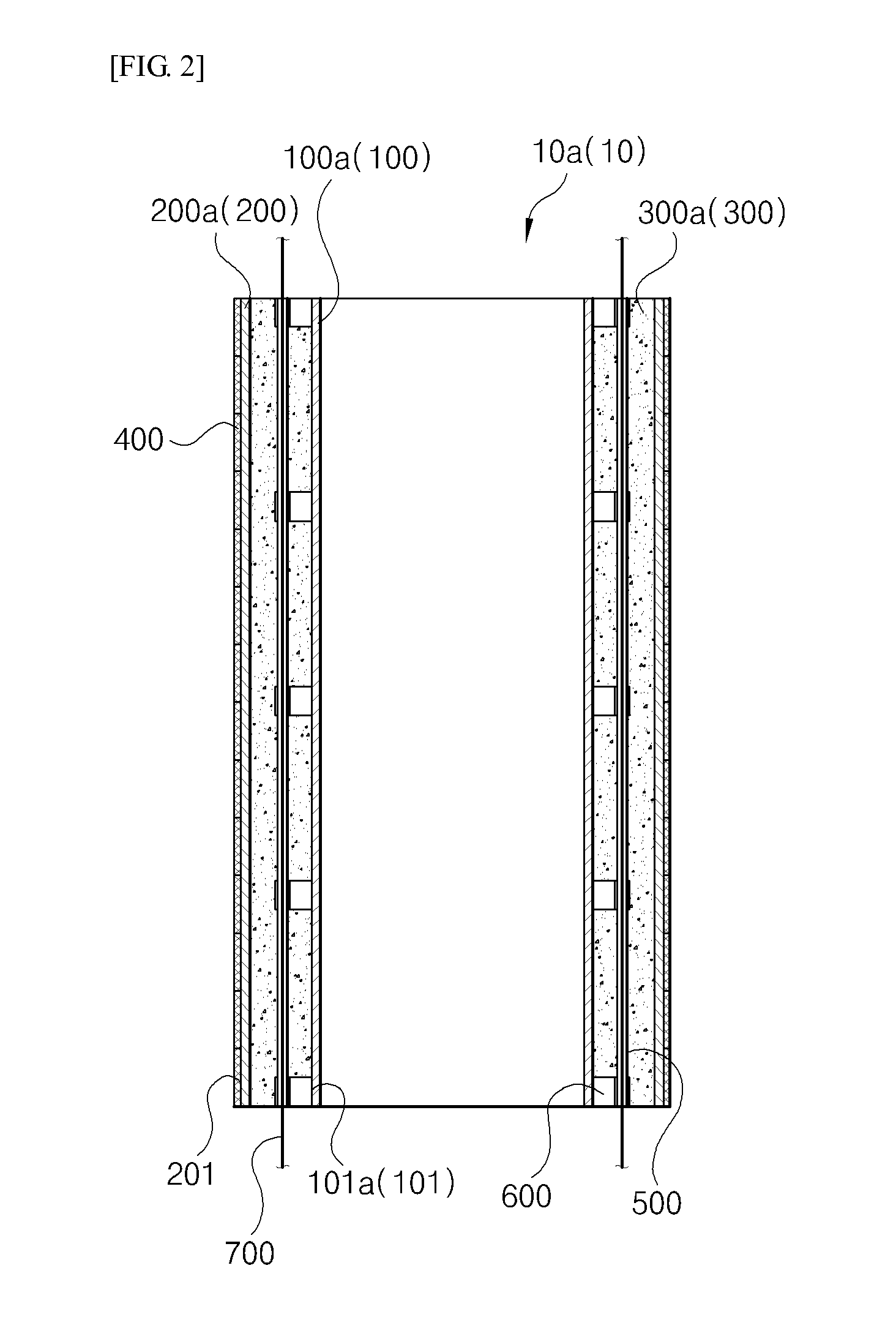 Hollow structure, and preparation method thereof