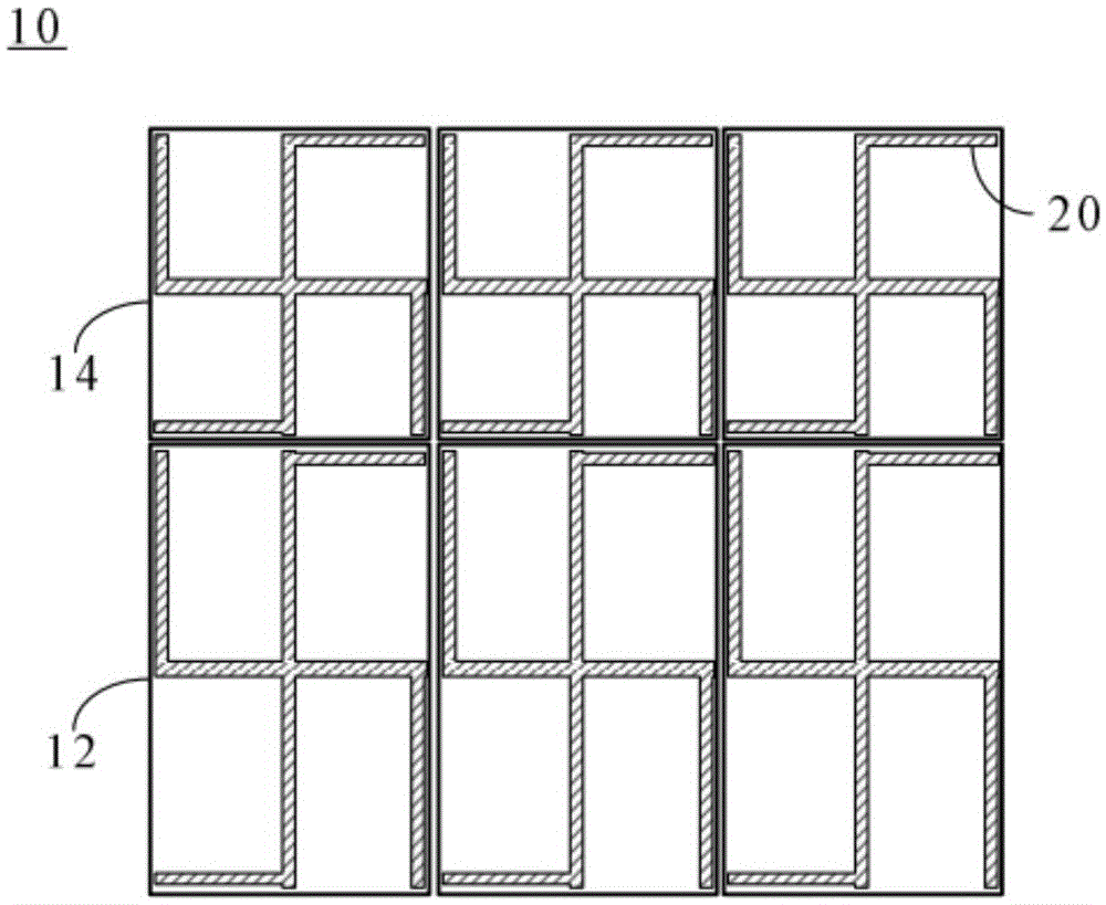 Multi-zone vertical-alignment display panel and pixel structure thereof